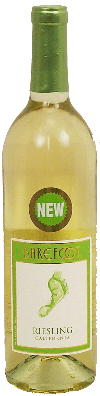 Barefoot  riesling wine of California, 11.5% alc. by vol. Full-Size Picture